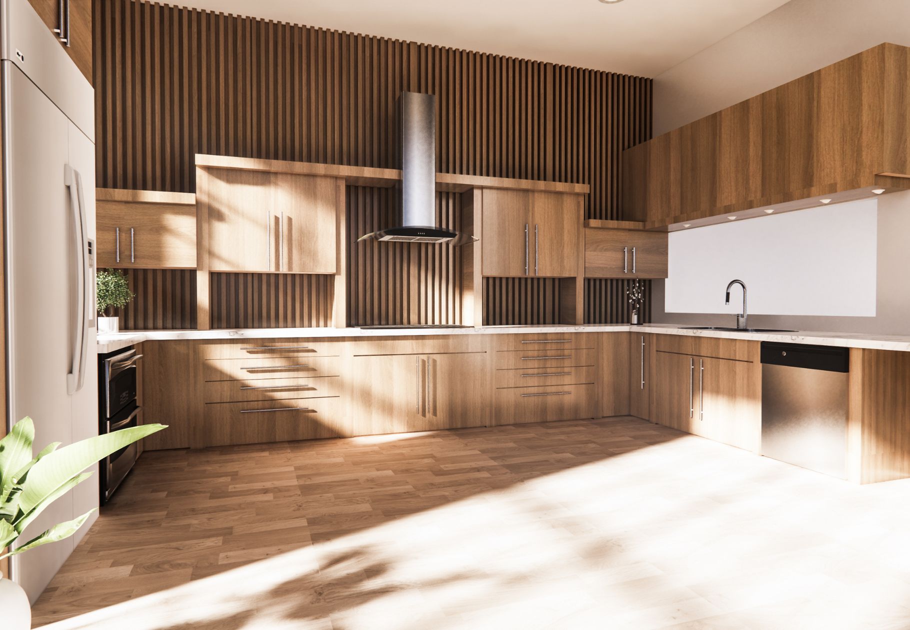Cocina estilo Japandi